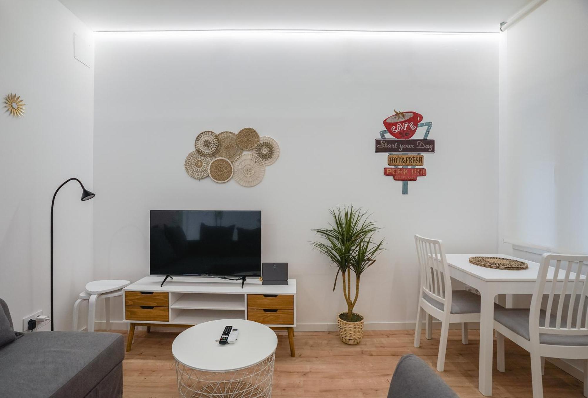 Cozy And Modern-1Bedroom 1Bathroom-Delicias Madrid Exteriör bild